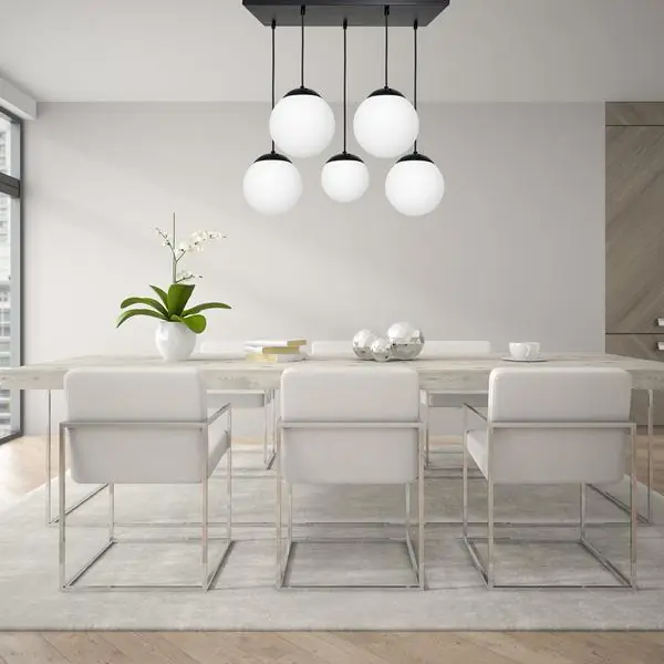 Milagro MLP6525 Висяща лампа LIMA BLACK 5xE14