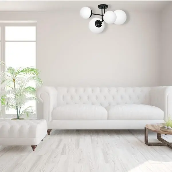 Milagro MLP6527 Плафон LIMA BLACK 4xE14