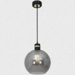 Milagro MLP65300 OMEGA BLACK/GOLD висяща лампа 1xE27