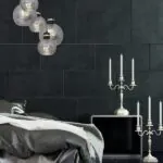 Milagro MLP6534 OMEGA BLACK/GOLD висяща лампа 5xE27 кръг