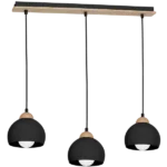 Milagro MLP6550 Висяща лампа DAMA BLACK 3xE27