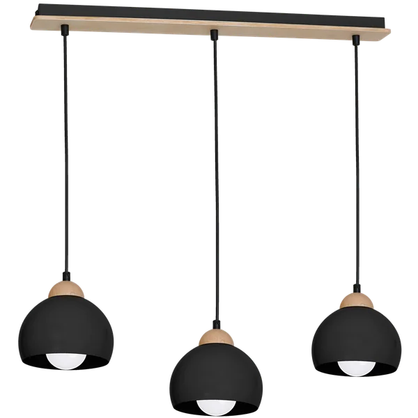 Milagro MLP6550 Висяща лампа DAMA BLACK 3xE27