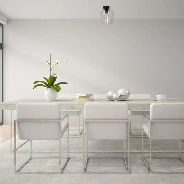 Milagro MLP6602 Плафон SANTIAGO CLEAR 1xE27