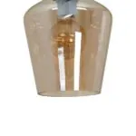 Milagro MLP6604 Плафон SANTIAGO AMBER 1xE27