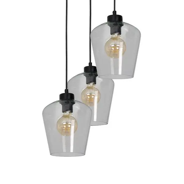Milagro MLP6611 Lampa wisząca SANTIAGO CLEAR 3xE27