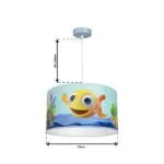 Milagro MLP6800 RYBKA MiniMini висяща лампа 1xE27