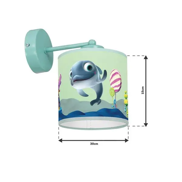 Milagro MLP6805 DELFINKA FINKA MiniMini аплик 1xE27