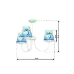 Milagro MLP6811 DELPHINKA Полилей FINKA MiniMini 3xE14