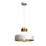 Milagro MLP7243 HARALD GOLD/WHITE Висяща лампа 1xE27