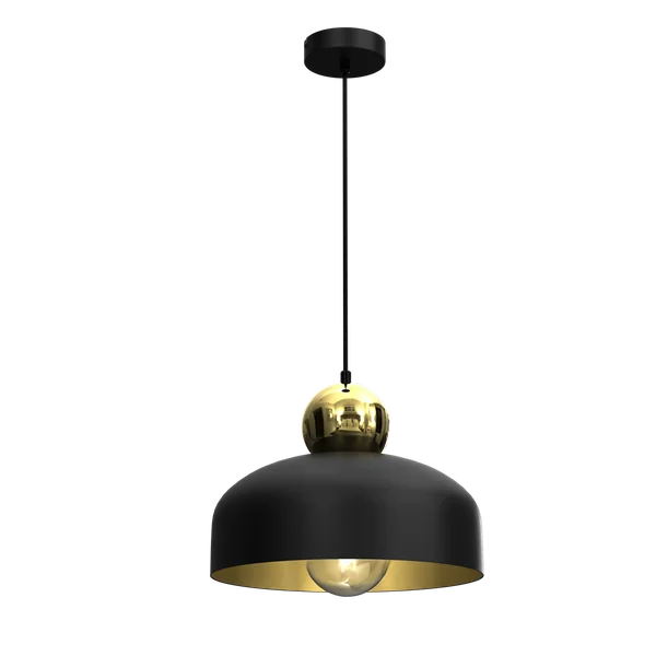 Milagro MLP7244 HARALD GOLD/BLACK Висяща лампа 1xE27