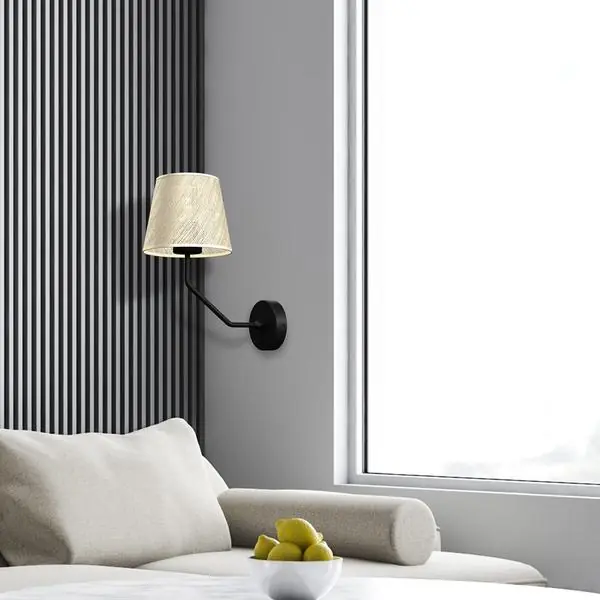 Milagro MLP7275 Аплик ETNA Черен 1хЕ27