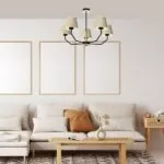 Milagro MLP7277 Висяща лампа ETNA Black 5xE27