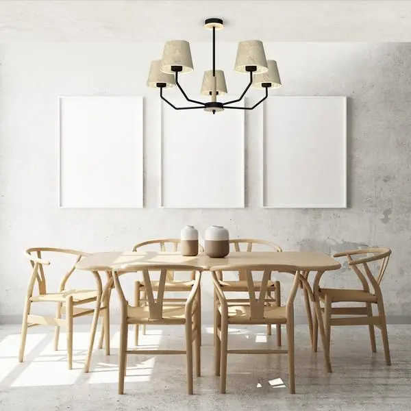 Milagro MLP7277 Висяща лампа ETNA Black 5xE27