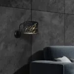 Milagro MLP7290 Стенна лампа SENSO Black/Gold 1xE27