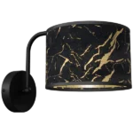 Milagro MLP7290 Стенна лампа SENSO Black/Gold 1xE27