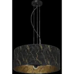 Milagro MLP7298 Висяща лампа SENSO Black/Gold 3xE27