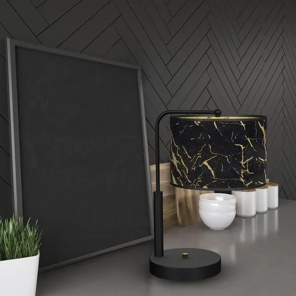 Milagro MLP7299 Настолна лампа SENSO Black/Gold 1xE27