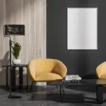 Milagro MLP7300 Подова лампа SENSO Black/Gold 1xE27 + 1x mini GU10