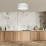 Milagro MLP7306 SENSO Бяла/Златна Плафониера 2xE27 Ø40см