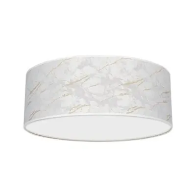 Milagro MLP7307 SENSO Бяла/Златна Плафониера 3xE27 Ø50см