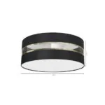 Milagro MLP7339 Плафон ULTIMO BLACK 2xE27 Ø40см