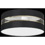 Milagro MLP7339 Плафон ULTIMO BLACK 2xE27 Ø40см
