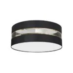 Milagro MLP7340 Плафон ULTIMO BLACK 3xE27 Ø50см