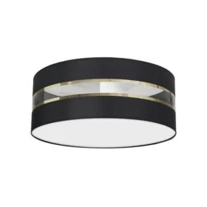 Milagro MLP7340 Плафон ULTIMO BLACK 3xE27 Ø50см