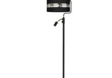 Milagro MLP7344 ULTIMO BLACK Подова лампа 1xE27 + 1xmini GU10