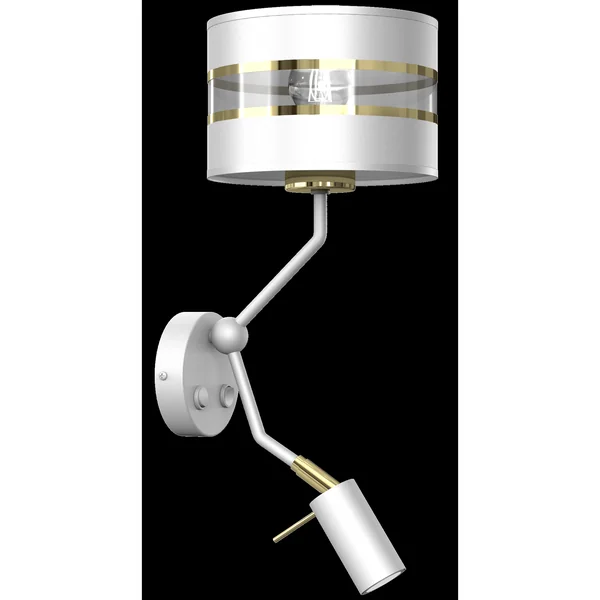 Milagro MLP7346 Аплик ULTIMO WHITE 1xE27 1x mini GU10