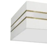 Milagro MLP7348 Плафон квадратен ULTIMO WHITE 3xE27