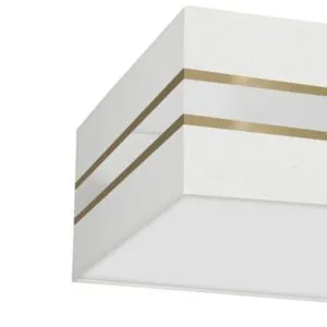 Milagro MLP7348 Плафон квадратен ULTIMO WHITE 3xE27