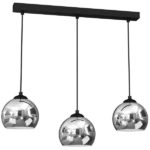 Milagro MLP7468 TORO BLACK / CHROME висяща лампа 3xE27