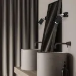 Milagro MLP7472 Стенна лампа SOLO SAWN BLACK / ПАТИНИРАНО ДЪРВО 1x mini GU10
