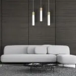 Milagro MLP7476 Висяща лампа SOLO SAWN WHITE / ПАТИНИРАНО ДЪРВО 3x mini GU10