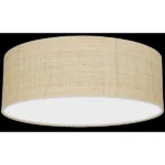 Milagro MLP7488 MARSHALL WHITE / RATAN Плафониера 3xE27 Ø50см