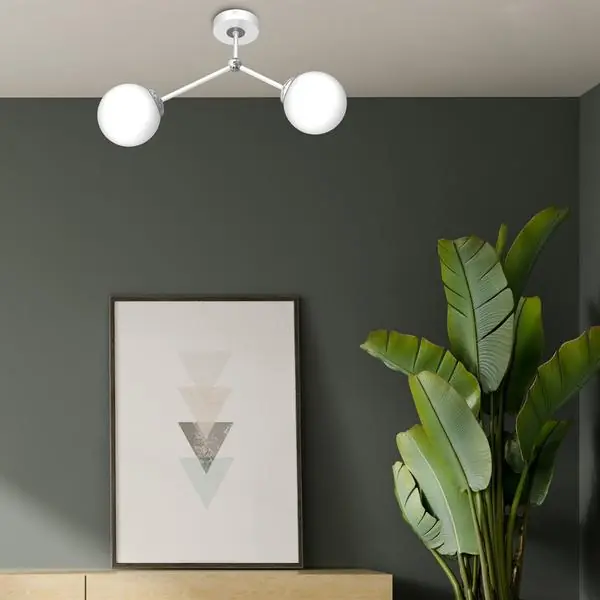 Milagro MLP7531 Плафон JOY WHITE 2xE14