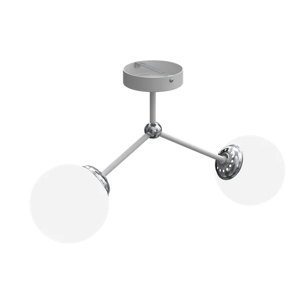 Milagro MLP7531 Плафон JOY WHITE 2xE14