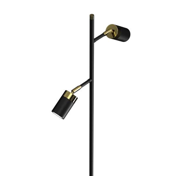 Milagro MLP7535 Подова лампа JOKER BLACK/GOLD 2xGU10