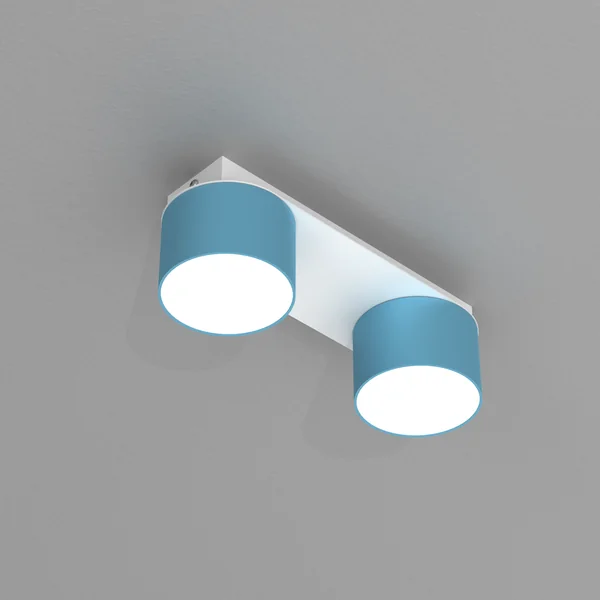 Milagro MLP7549 Плафон DIXIE Blue/White 2xGX53