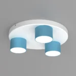 Milagro MLP7551 Плафон DIXIE Blue/White 3xGX53
