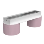 Milagro MLP7554 Лампа DIXIE Pink/White 2xGX53