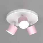 Milagro MLP7556 Плафон DIXIE Pink/White 3xGX53