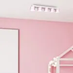 Milagro MLP7557 Плафон DIXIE Pink/White 5xGX53