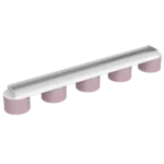 Milagro MLP7557 Плафон DIXIE Pink/White 5xGX53