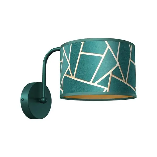 mlp7572a.jpg Milagro MLP7572 ZIGGY GREEN Gold/Бутилка зелена лампа 1xE27