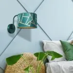 Milagro MLP7572 ZIGGY GREEN Gold/Бутилка зелена лампа 1xE27