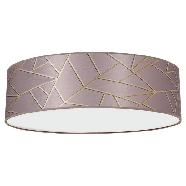 Milagro MLP7586 ZIGGY PINK Gold/Pink Плафониера 3xE27 Ø50см