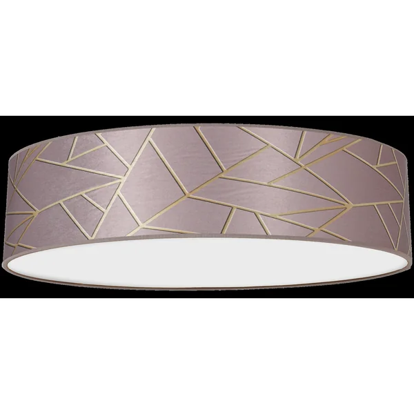 Milagro MLP7587 ZIGGY PINK Gold/Pink Плафониера 3xE27 Ø60см