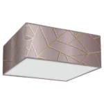 Milagro MLP7589 ZIGGY PINK Gold/Pink Плафониера 3xE27